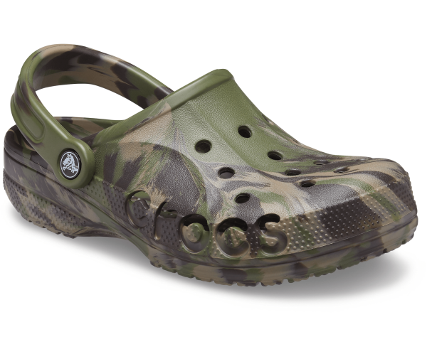 Сабо Baya Marbled Clog (41-42; Army Green/Multi)
